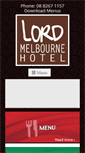 Mobile Screenshot of lordmelbournehotel.com.au